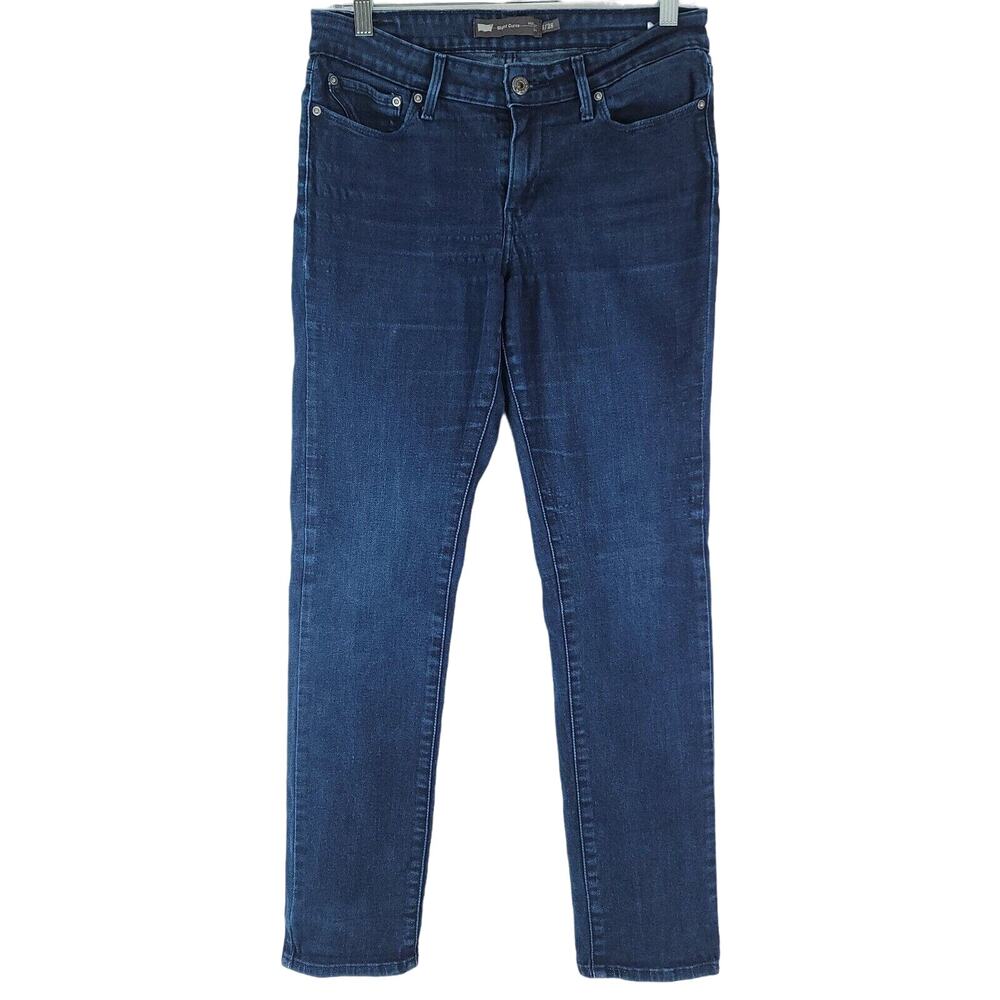 Levis Jeans Womens 6/28 Slight‎ Curve Mid Rise Slim 30x30 Stretch Denim